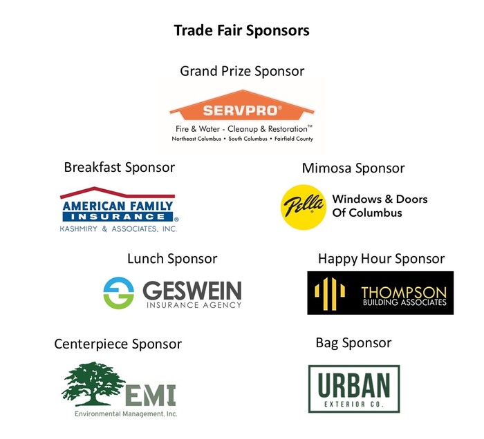 Trade Fair Sponsors 2023